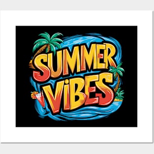 summer vibe Posters and Art